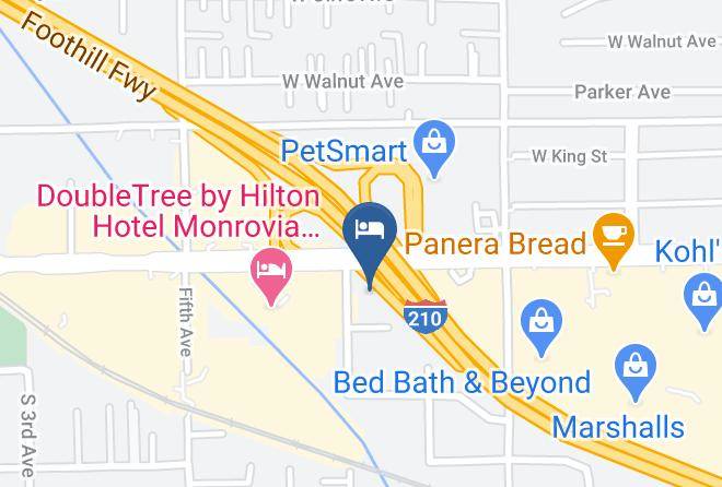 Los Angeles - Oak Tree Inn Maps