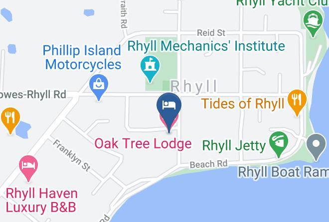 Bass Coast - Oak Tree Lodge Maps
