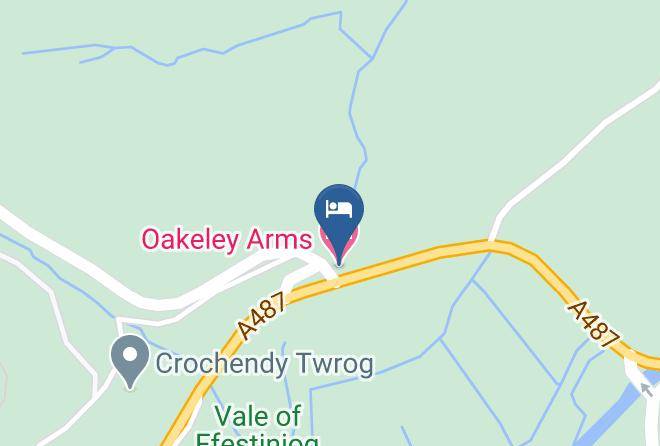 Gwynedd - Oakeley Arms Hotel Maps