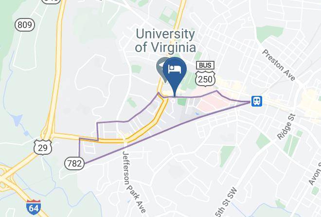 Charlottesville City - Oakhurst Inn Maps