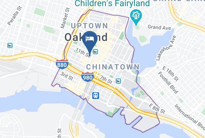 Alameda - Oakland Marriott City Center Maps