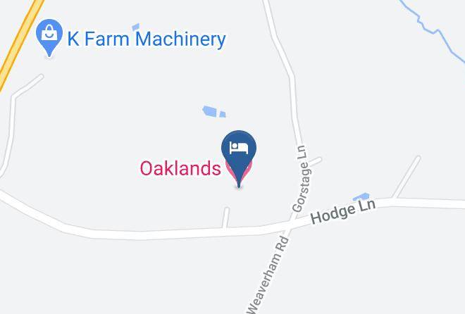 Cheshire - Oaklands Hotel Maps