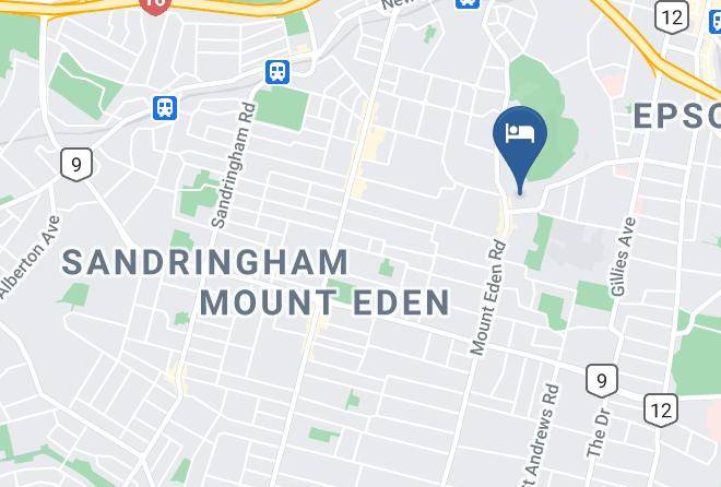 Auckland Mount Eden - Oaklands Lodge Maps