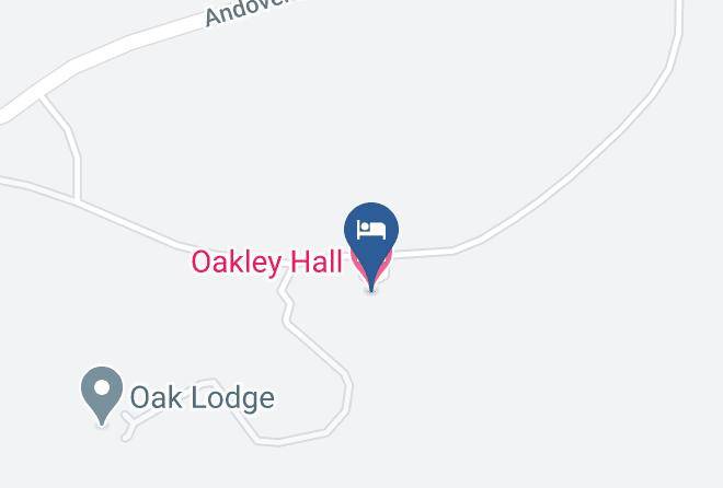 Oakley Hall Hotel Map
