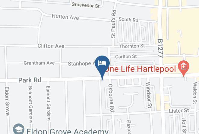Hartlepool - Oakroyd Hotel Maps