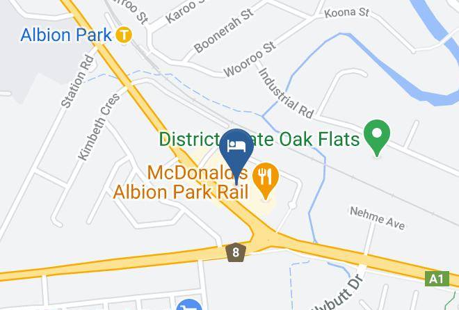 Shellharbour - Oaks Hotel Motel Maps