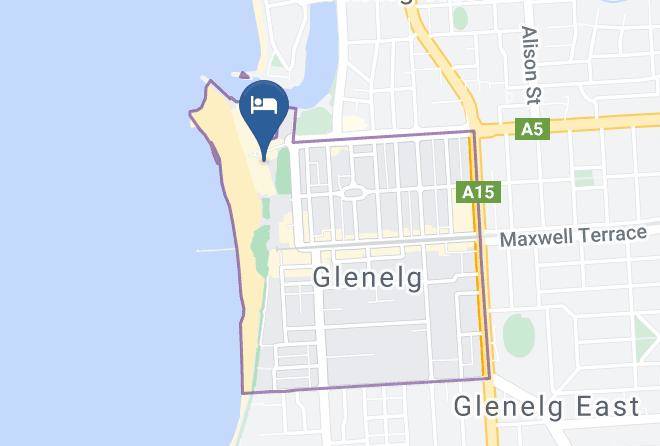 Oaks Glenelg Plaza Pier Suites Map