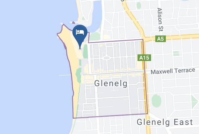 Holdfast Bay - Oaks Glenelg Plaza Pier Suites Maps