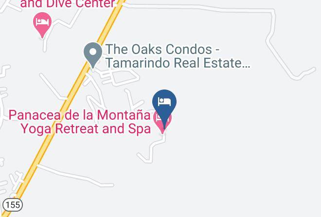 Santa Cruz - Oaks Tamarindo Condo Maps