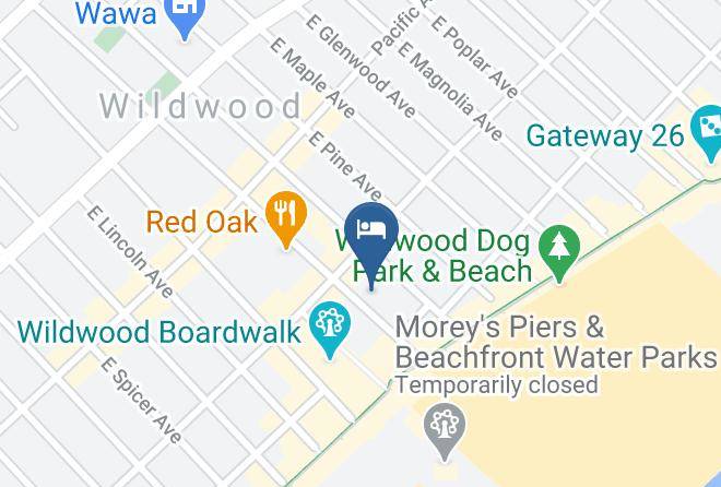 Cape May - Oakview Hotel Maps