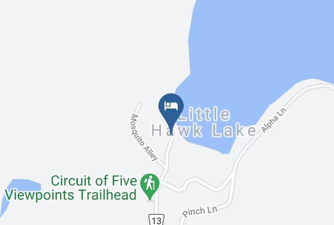 Haliburton - Oakview Lodge And Marina Maps