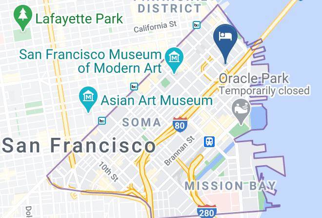 San Francisco - Oakwood At 399 Fremont Maps