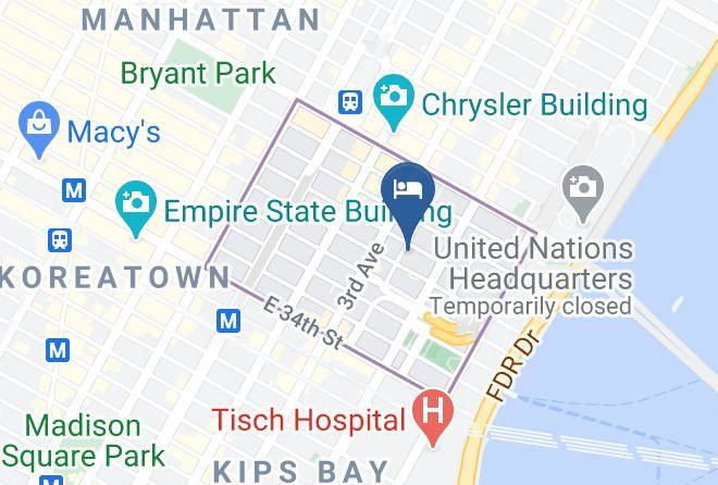 New York - Oakwood At The Nash Maps