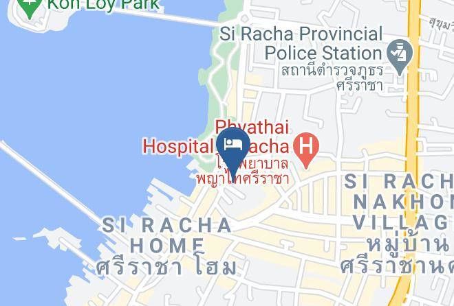 Si Racha District - Oakwood Hotel & Residence Sri Racha Maps