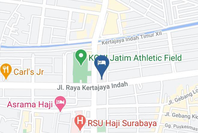 Kota Surabaya - Oakwood Hotel & Residence Surabaya Maps