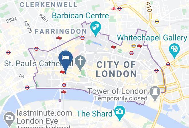 London - Oakwood Ludgate Broadway Maps