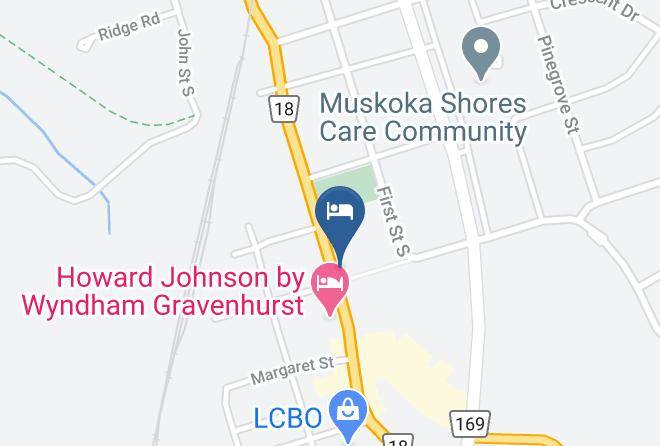 Oakwood Motel Map