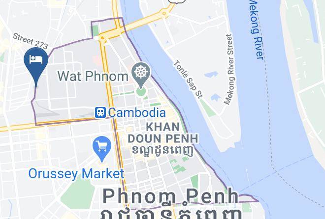 Doun Penh - Oakwood Premier Phnom Penh Maps