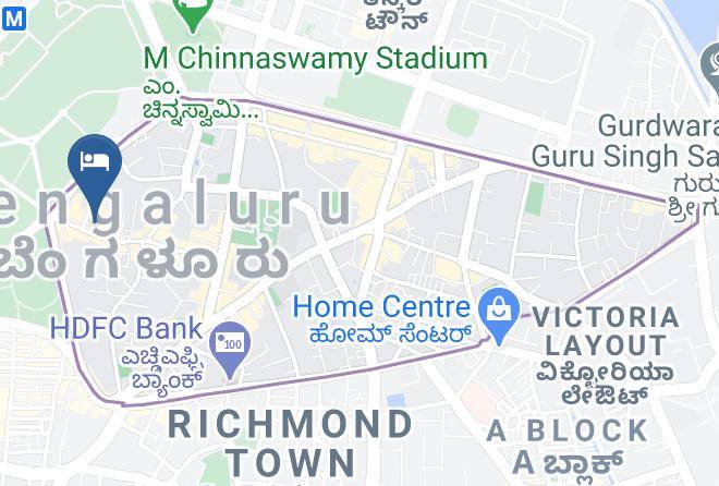 Bengaluru - Oakwood Premier Prestige Bangalore Maps