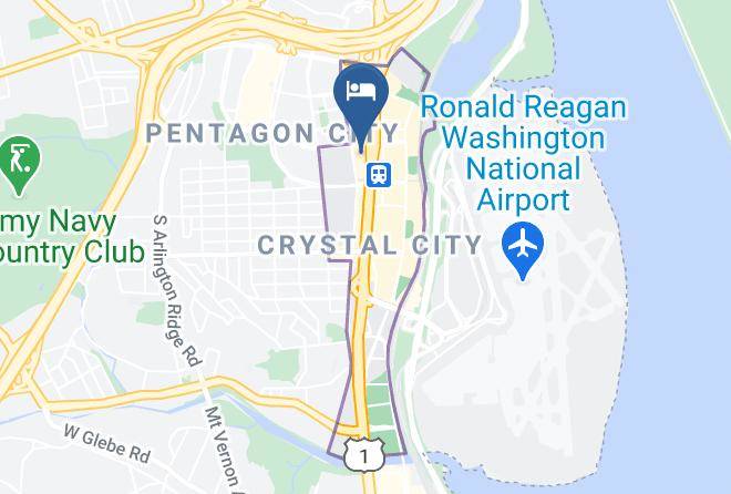 Arlington - Oakwood Residence Crystal City Maps