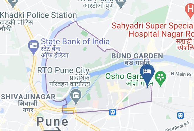 Pune - Oakwood Residence Naylor Road Pune Maps