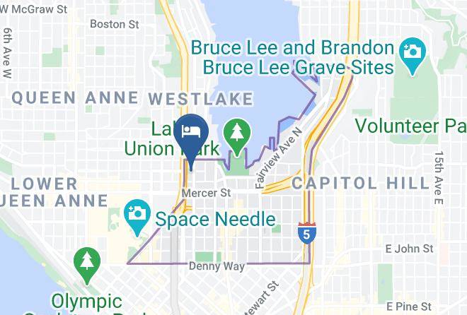 King - Oakwood Residence Seattle South Lake Union Maps