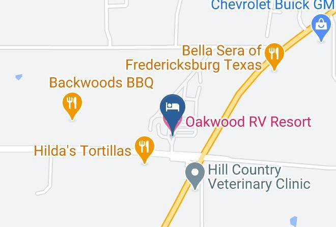 Gillespie - Oakwood Rv Resort Maps