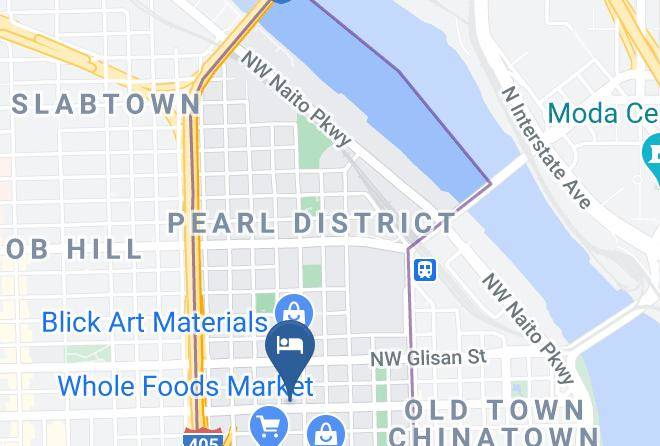 Multnomah - Oakwood Studios Portland Pearl District Maps