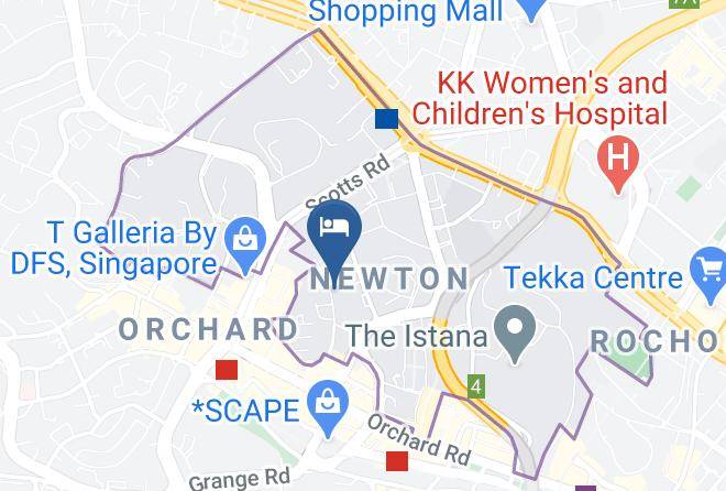 Newton - Oakwood Studios Singapore Maps
