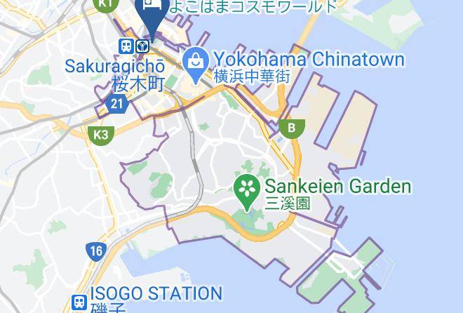 Oakwood Sweets Yokohama Map