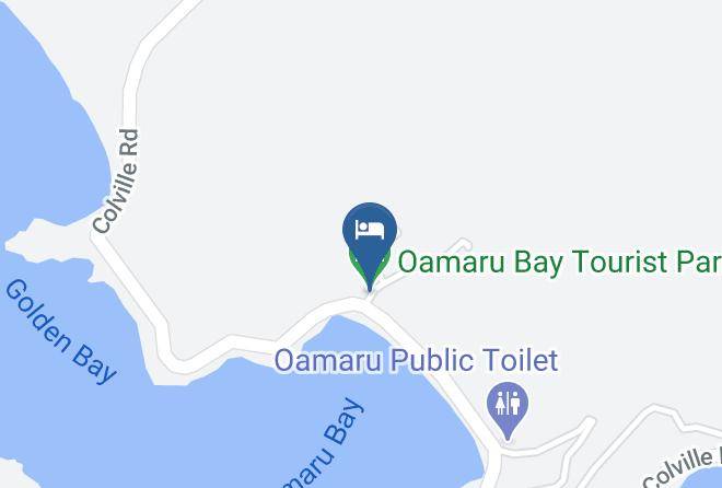 Thames Coromandel - Oamaru Bay Tourist Park Maps