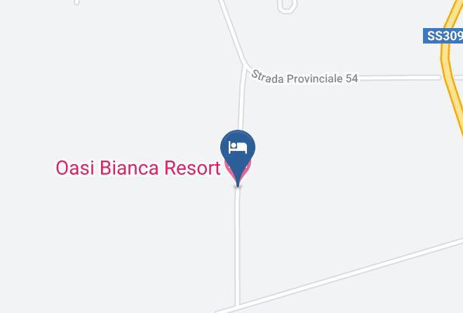 Oasi Bianca Resort Map