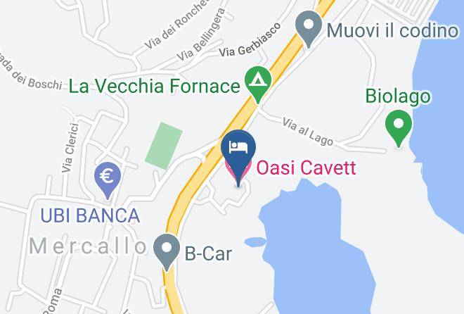 Varese - Oasi Cavett Maps