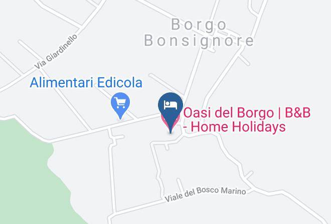 Agrigento - Oasi Del Borgo B&b Home Holidays Maps