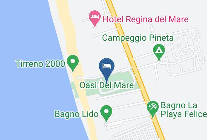 Pisa - Oasi Del Mare Maps
