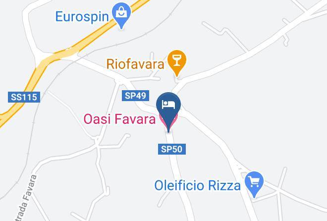 Ragusa - Oasi Favara Maps