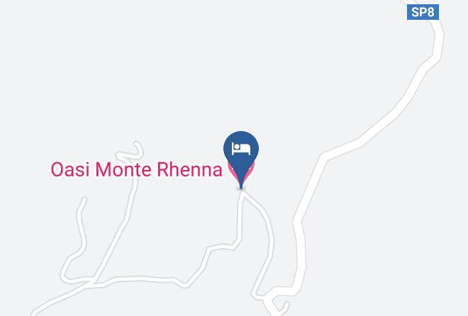 Oasi Monte Rhenna Map