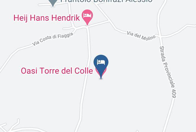 Oasi Torre Del Colle Map
