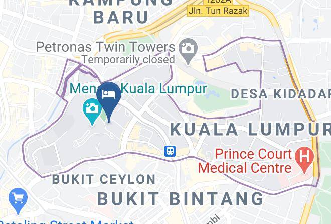 Kuala Lumpur - Oasia Suites Kuala Lumpur Malaysia Maps