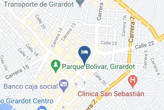 Girardot - Oasis 9 Hotel Boutique Maps