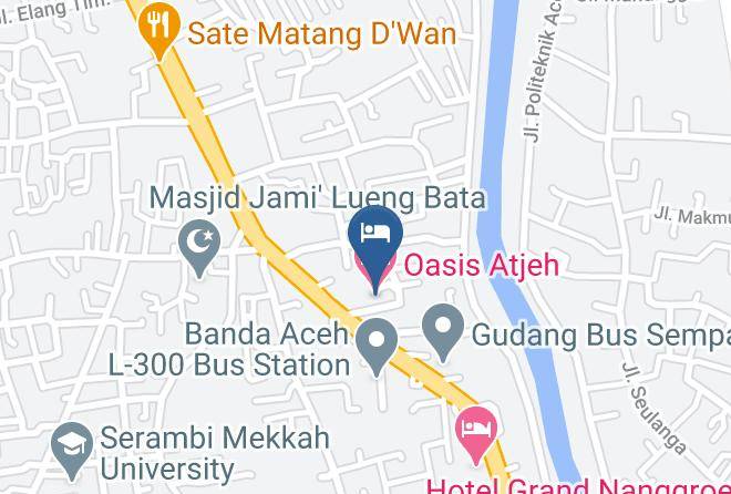 Kota Banda Aceh - Oasis Atjeh Hotel Maps