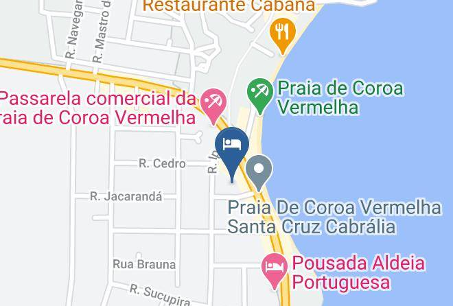 Santa Cruz Cabralia - Oasis Beach Hotel Maps