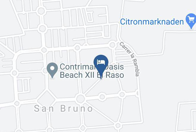 Alicante - Oasis Beach X Maps