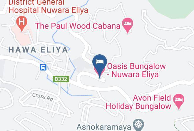 Kandy - Oasis Bungalow Nuwara Eliya Maps