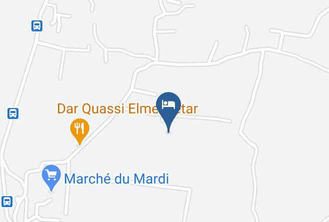 Souss Massa Draa - Oasis De Massa Maps