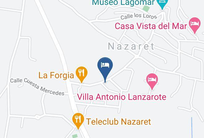 Las Palmas - Oasis De Nazaret Maps