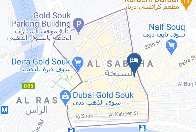 Oasis Deira Hotel Map