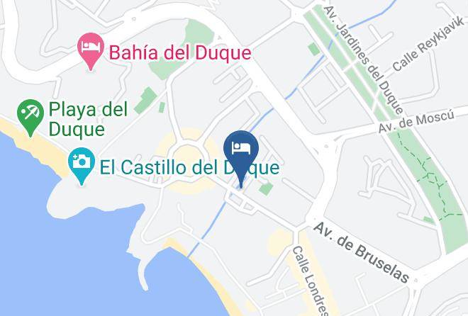 Santa Cruz De Tenerife - Oasis Del Duque Maps
