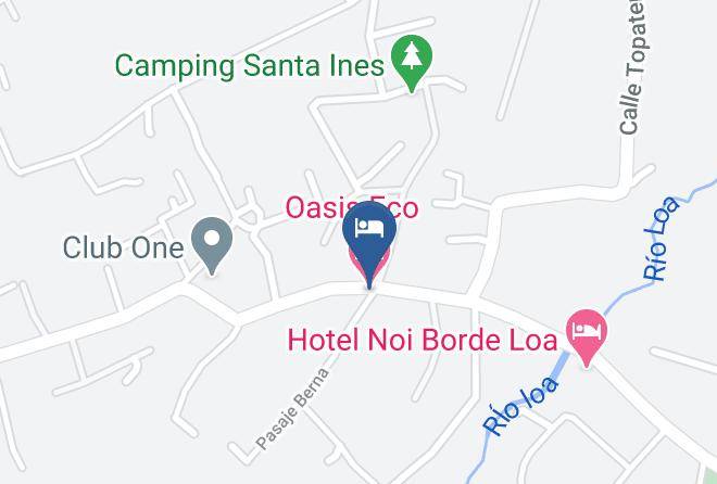 El Loa - Oasis Eco Hotel Maps