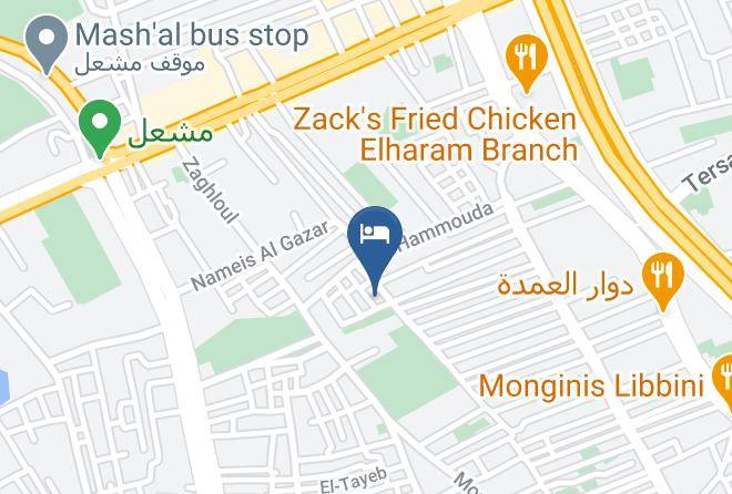 Giza - Oasis Hostel Maps